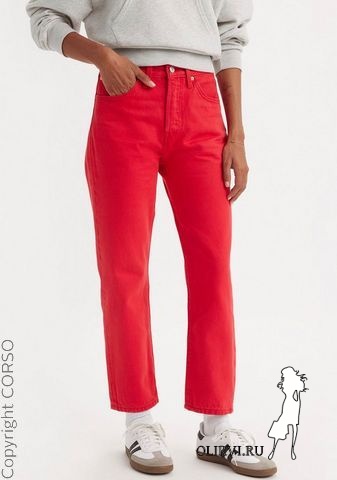 Lv Jeans 501® Crop Reds