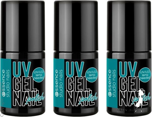 3x Studio Nails UV Nagellack